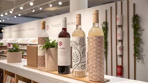 Target's New Wine Collection Comes in Paper Bottles, Revolutionizing More Than Just the Packaging