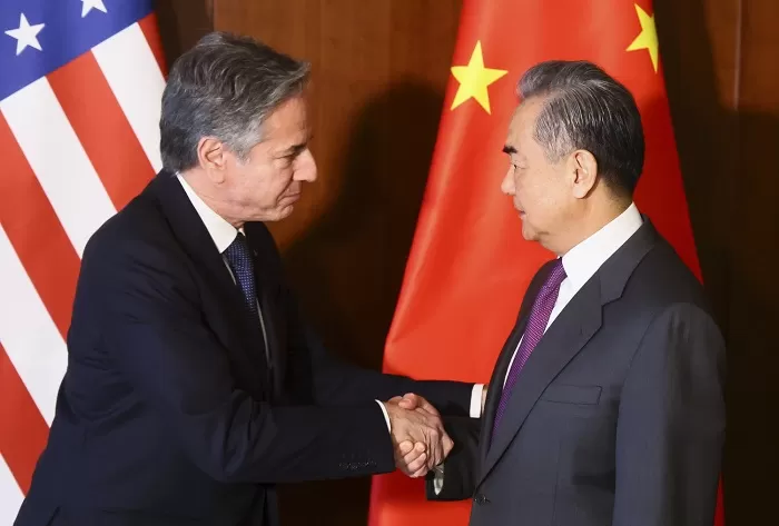 Blinken Visits Beijing to Meet with Wang Yi, His Chinese Counterpart
